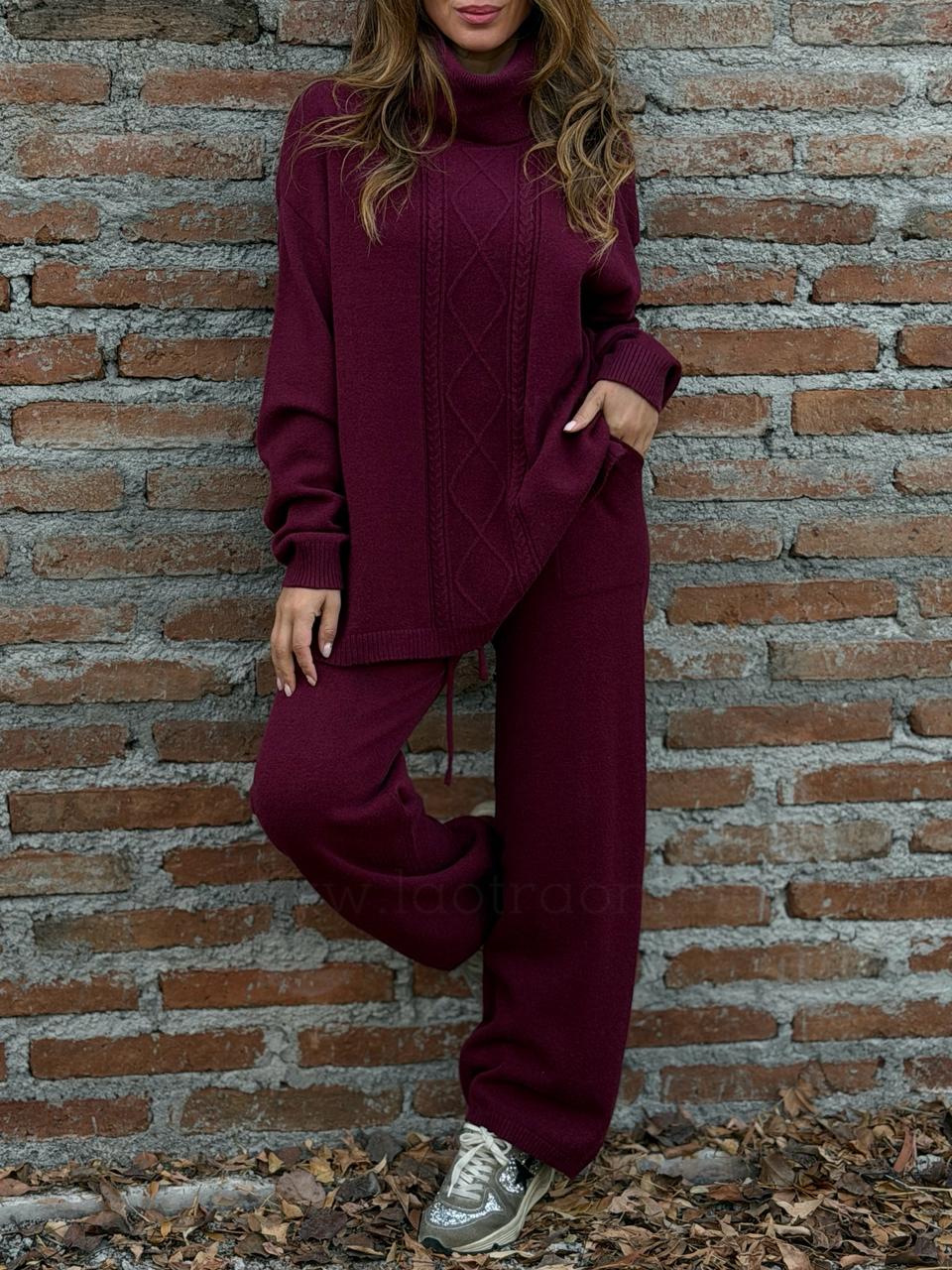 Sweater Regalo cherry