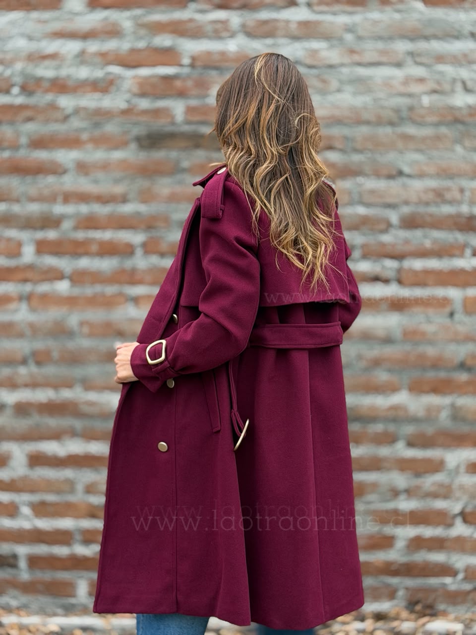 Abrigo New Reina cherry