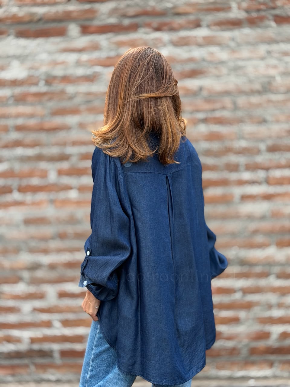 Camisa Aurora azul