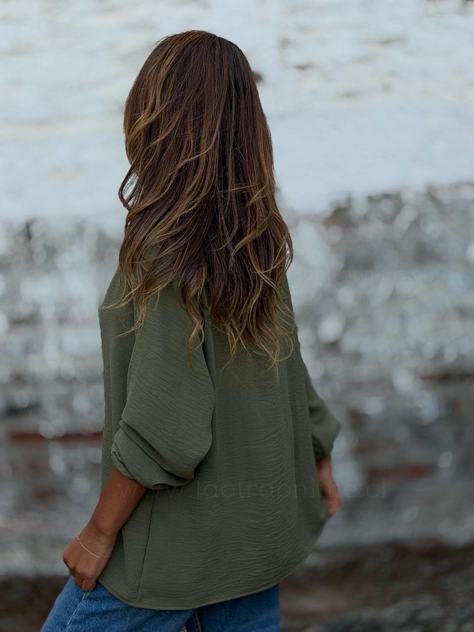 Blusa Polonia verde