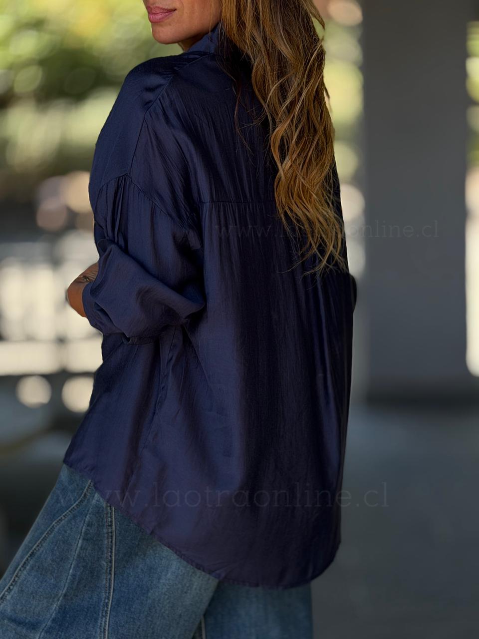 Blusa Versalles azul