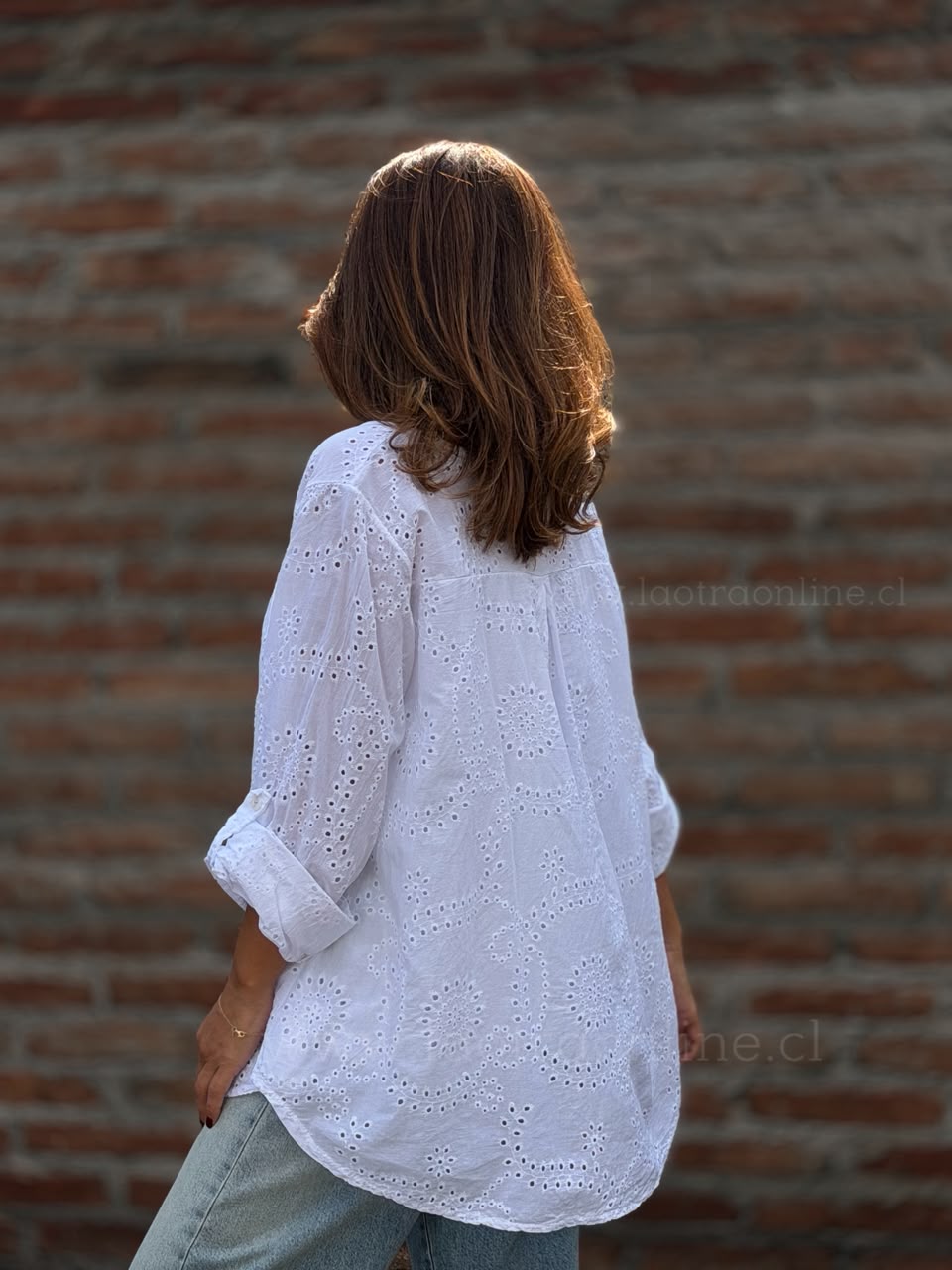 Blusa Italiana Calada blanco