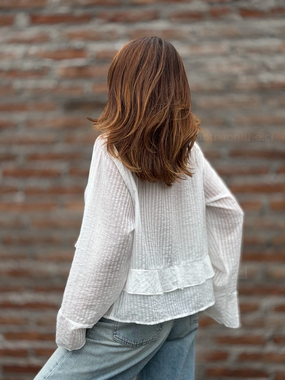 Blusa Vuelos blanco