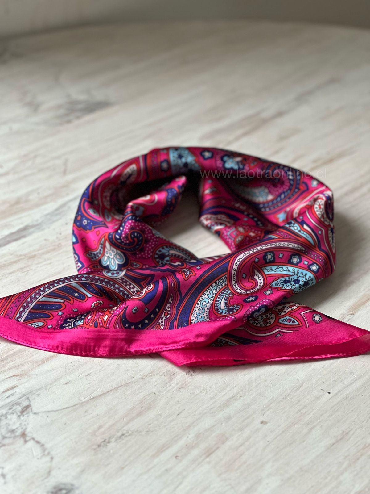 Pañuelo Madrid fucsia