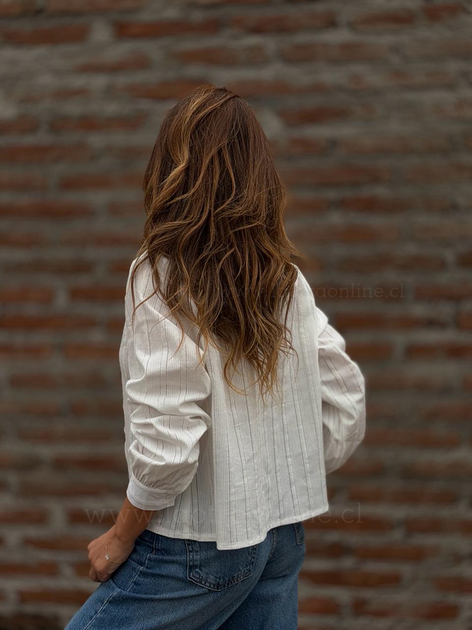 Blusa Vuelitos simple blanco