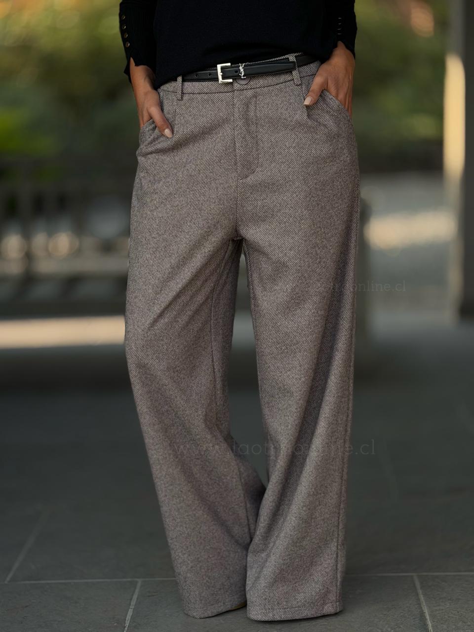 Pantalón Espiga taupe