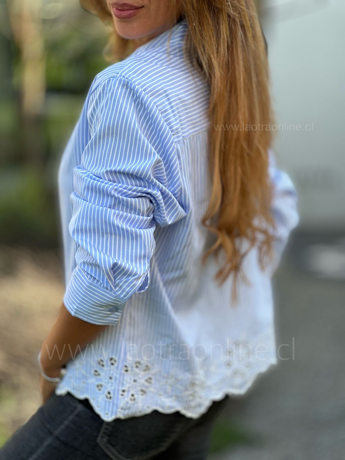 Blusa Leganés celeste