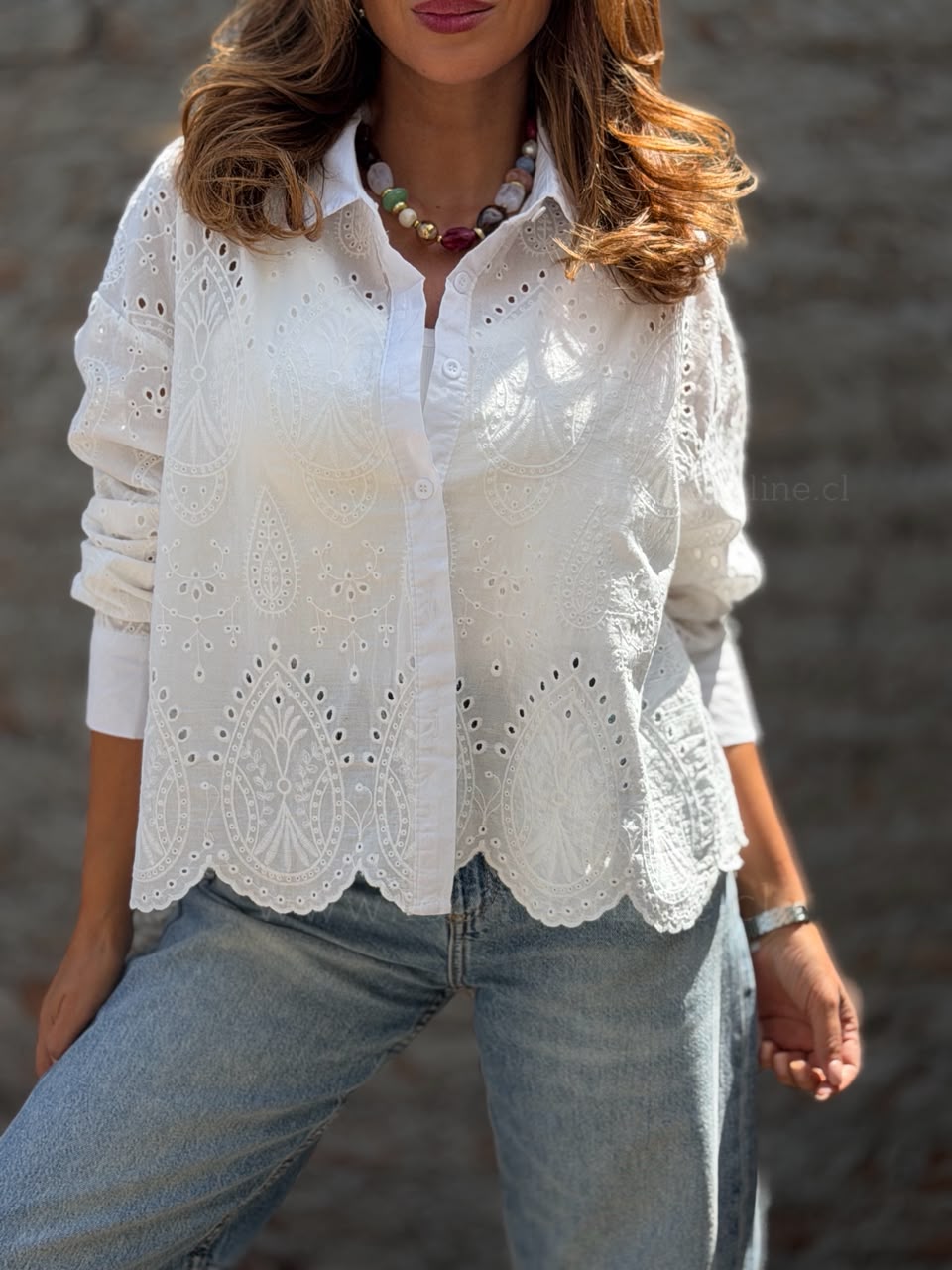 Blusa Costa Rica blanco