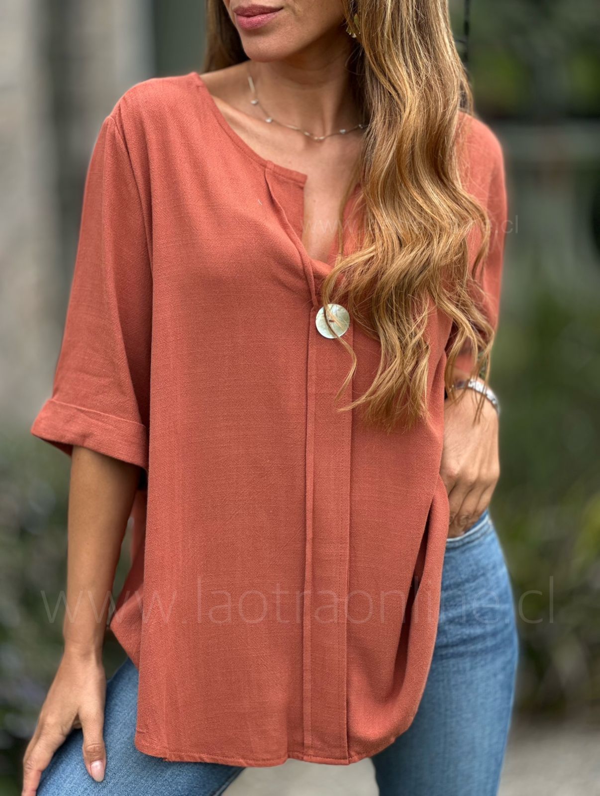 Blusa Perfecta tierra