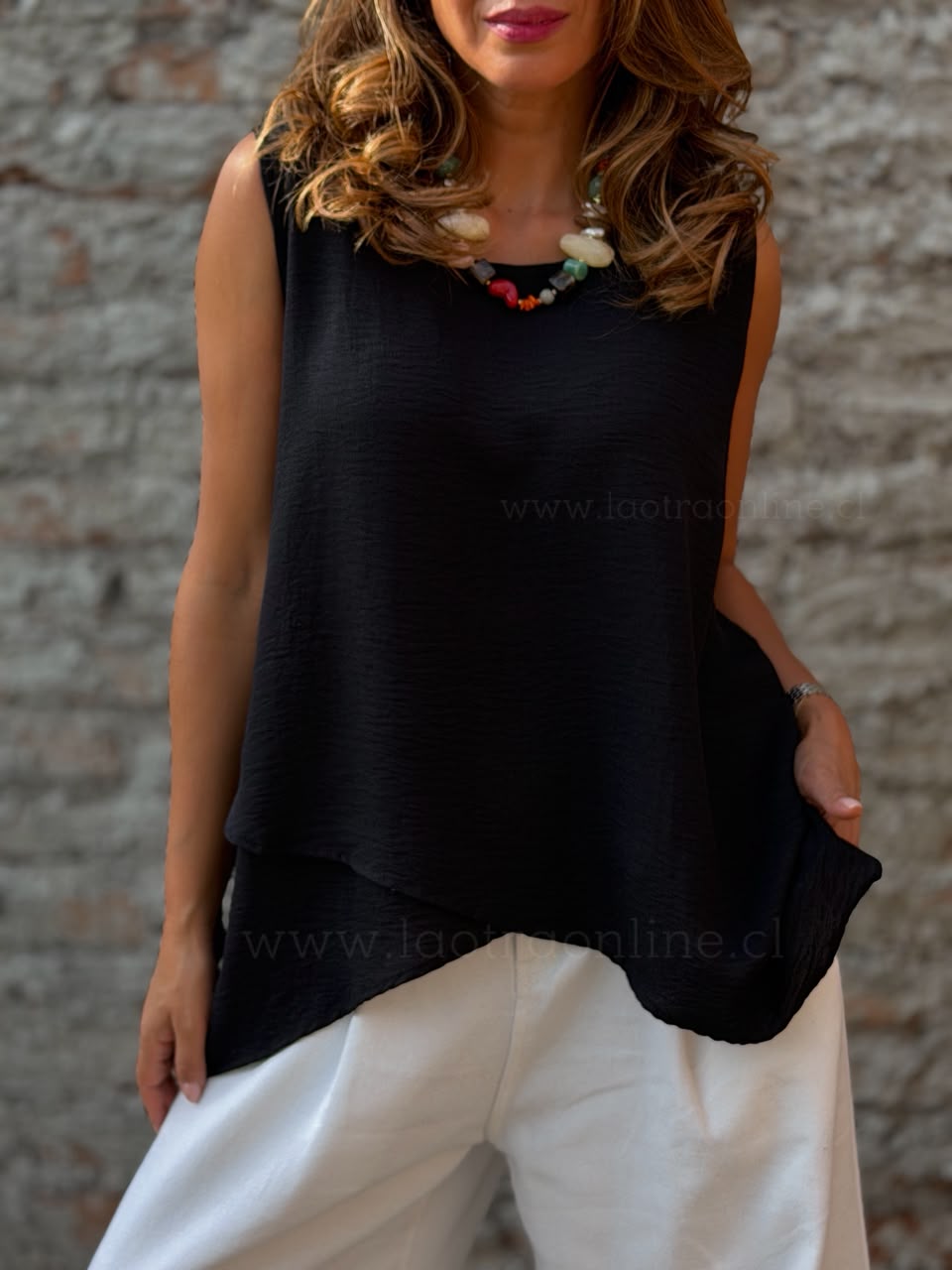 Polera Mali negro
