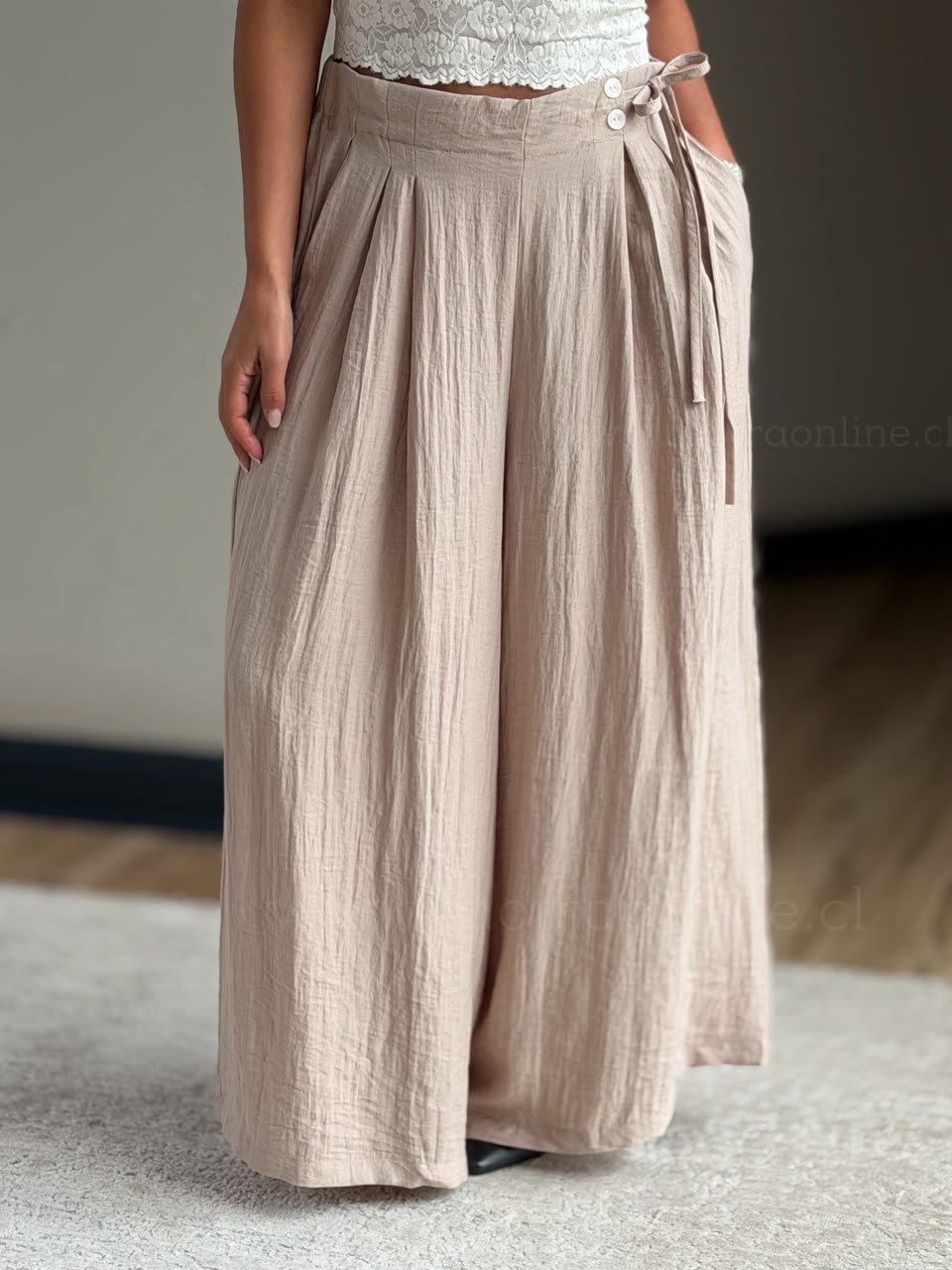 Pantalón Niza beige