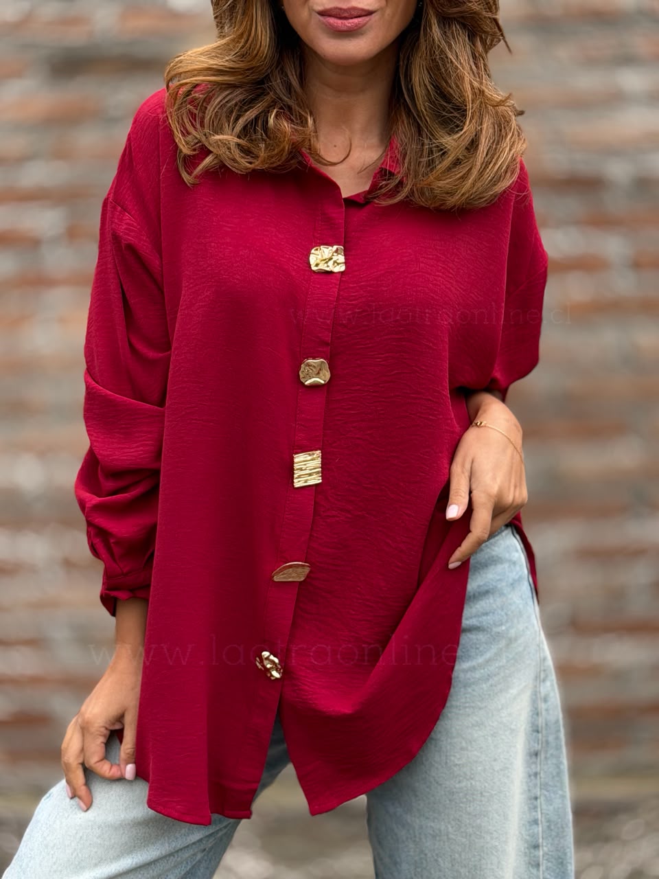 Blusa Londres rojo