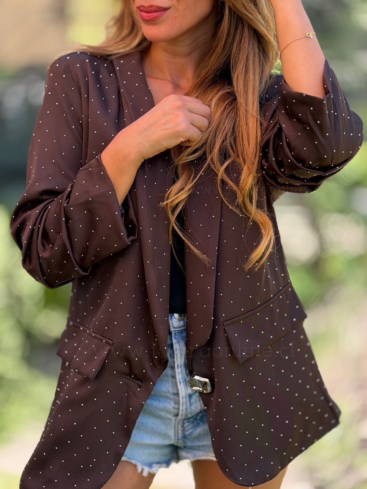 Blazer Monarca choco