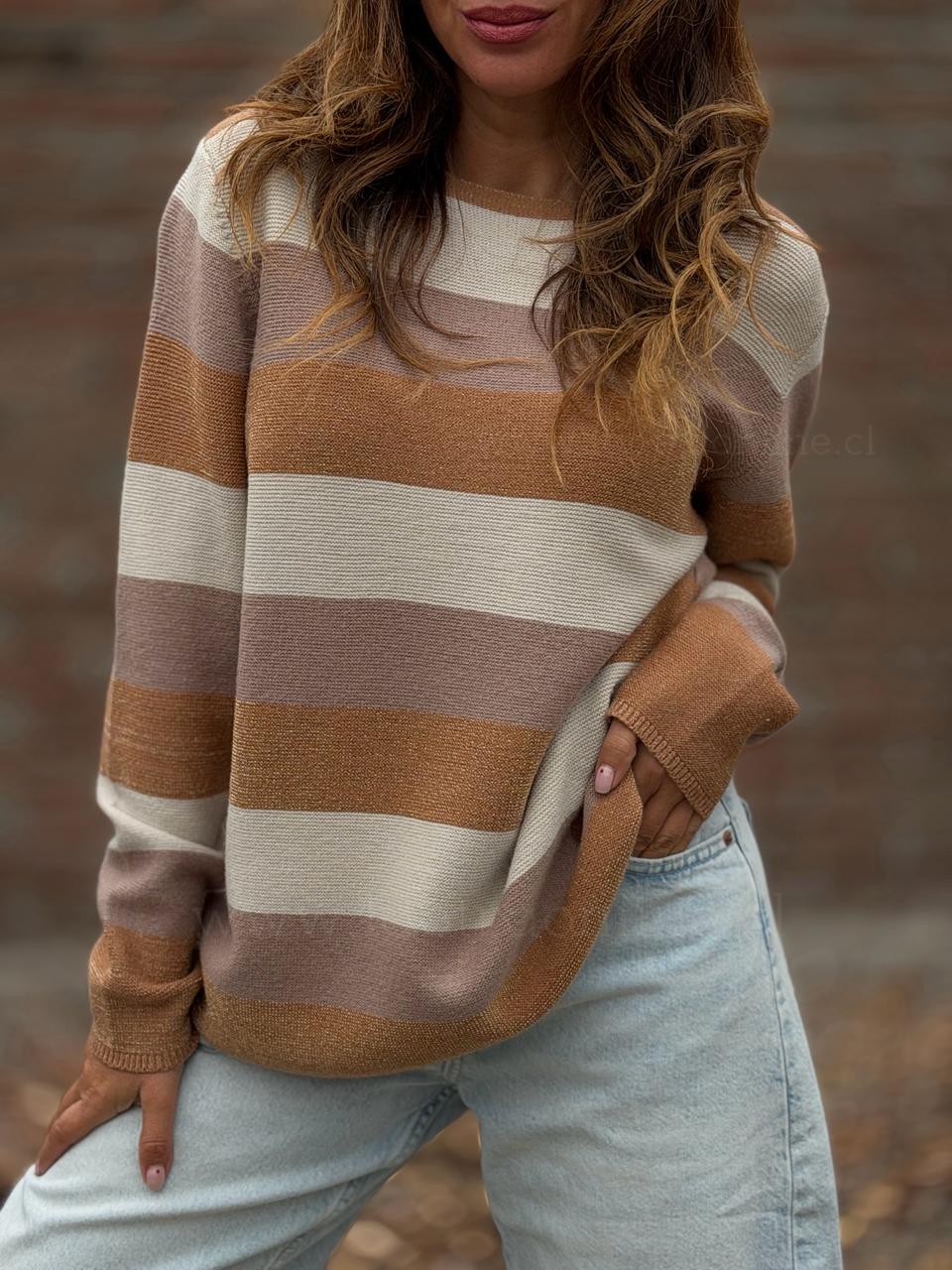 Sweater Bahamas caramelo
