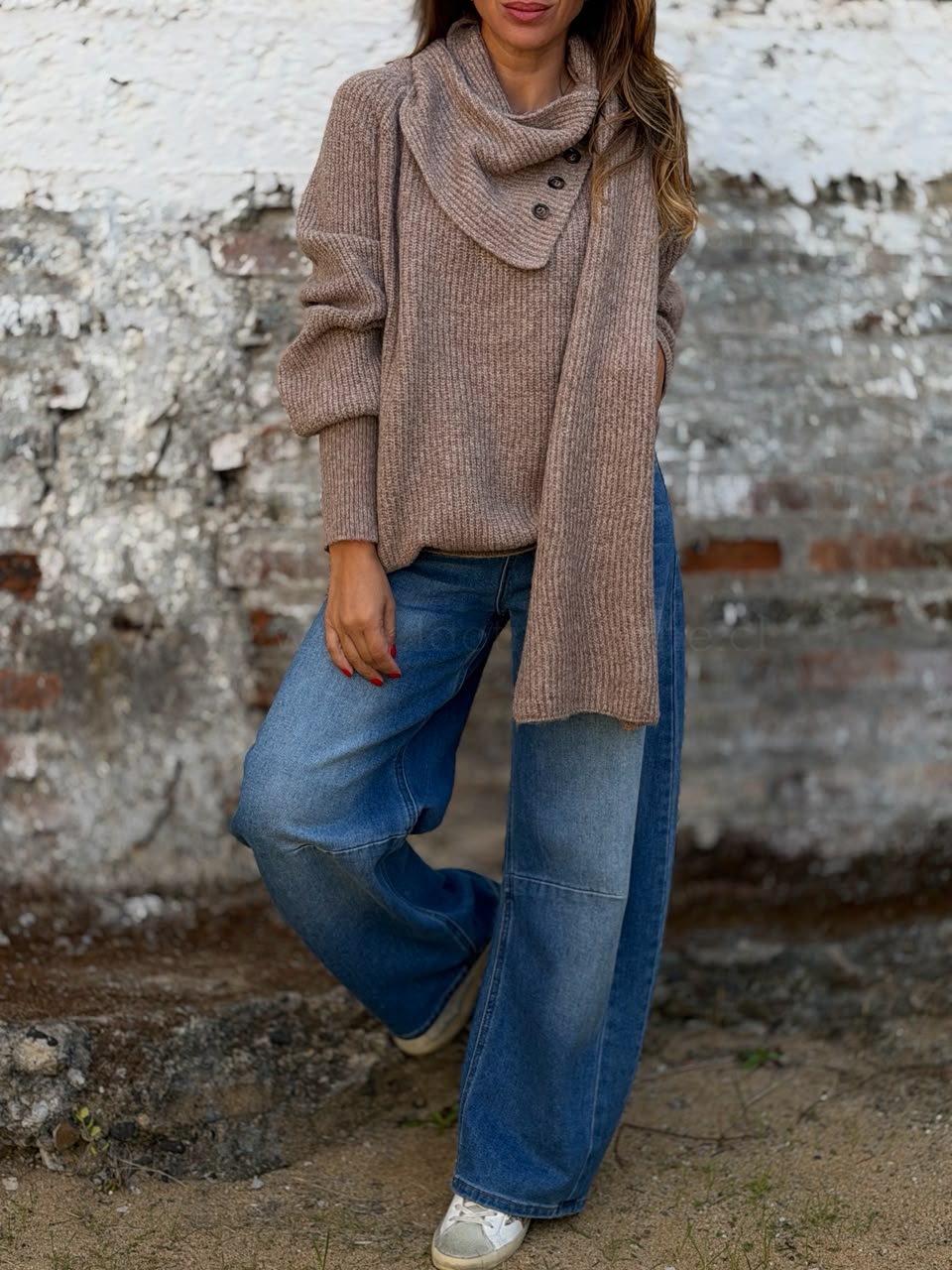 Sweater+Bufanda arena