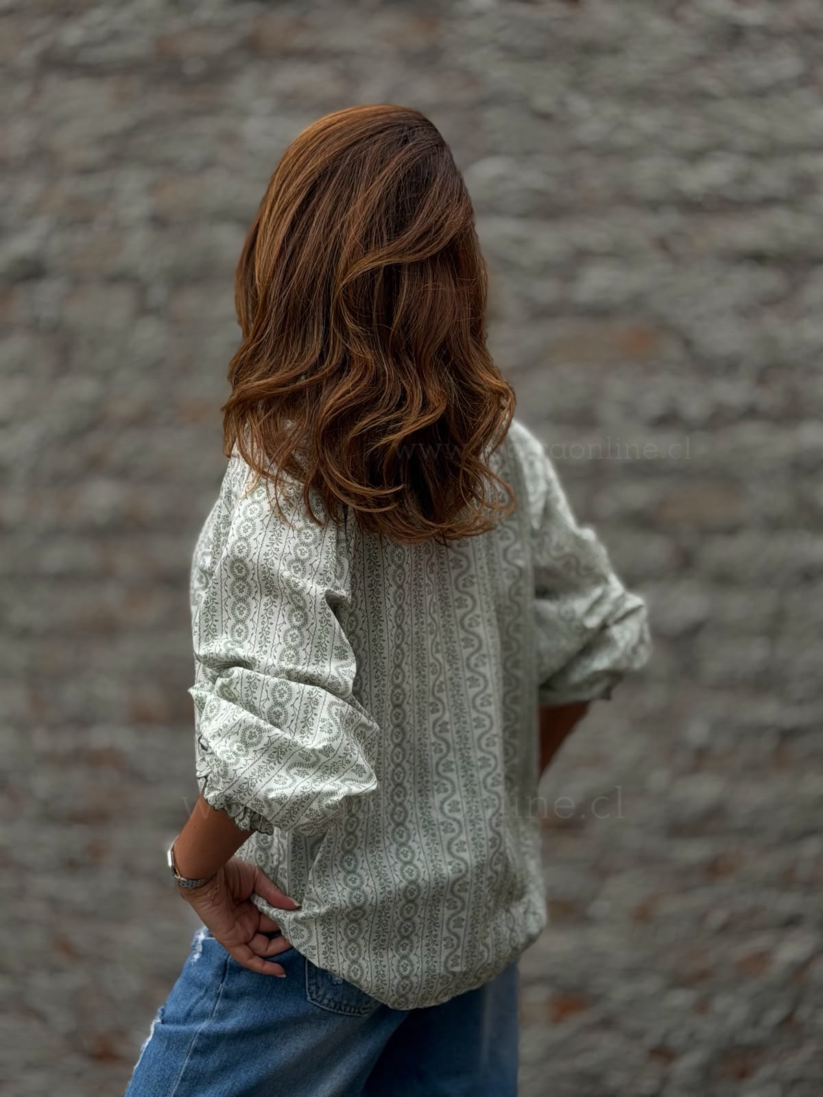 Blusa Sicilia verde