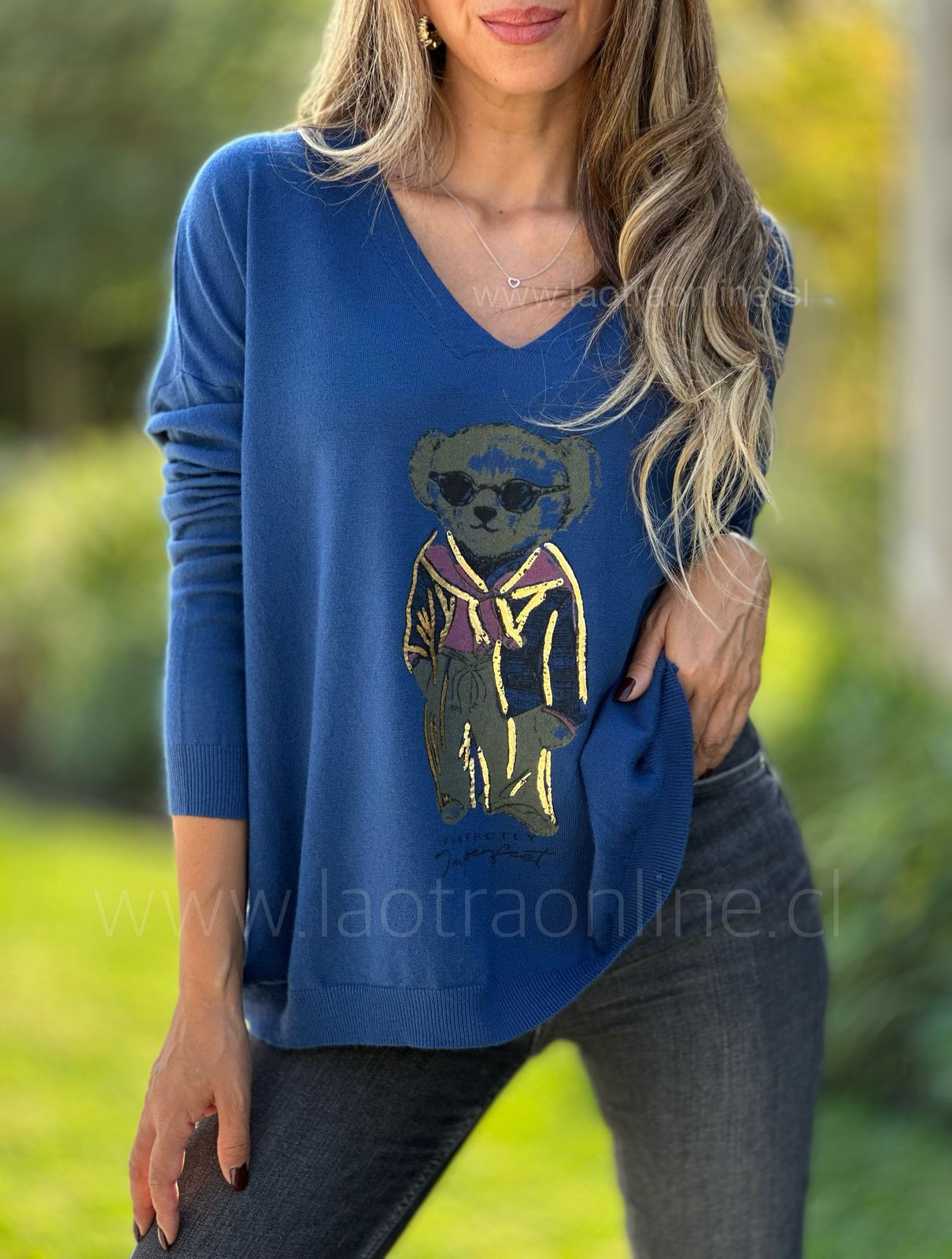Sweater Pretty azul