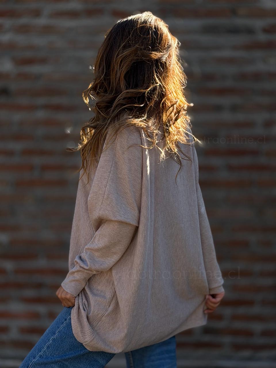 Sweater Textura oversize arena