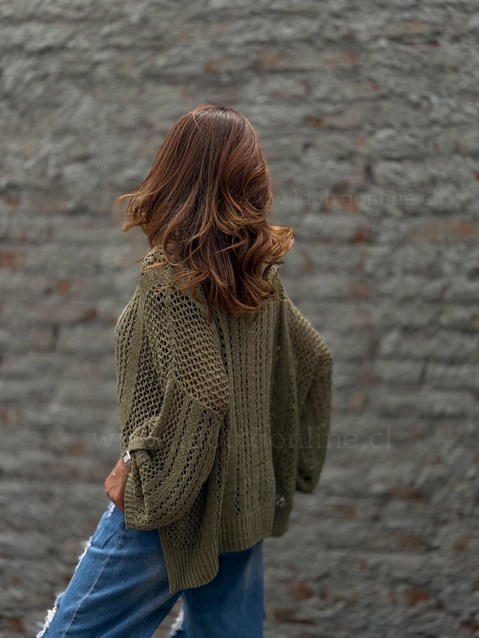 Sweater Lola olivo