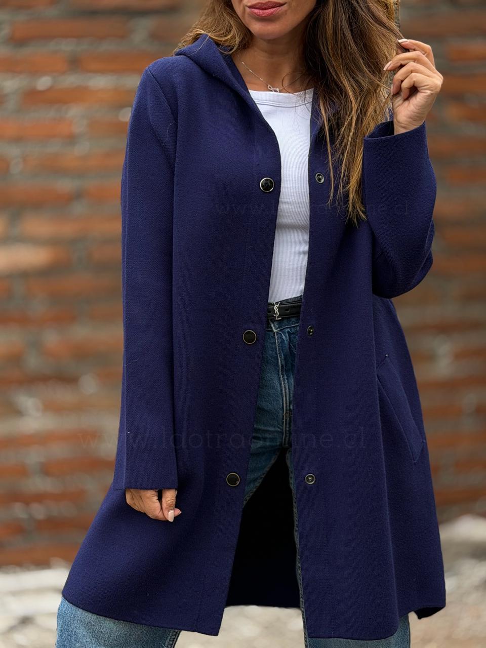 Abrigo La Condesa azul