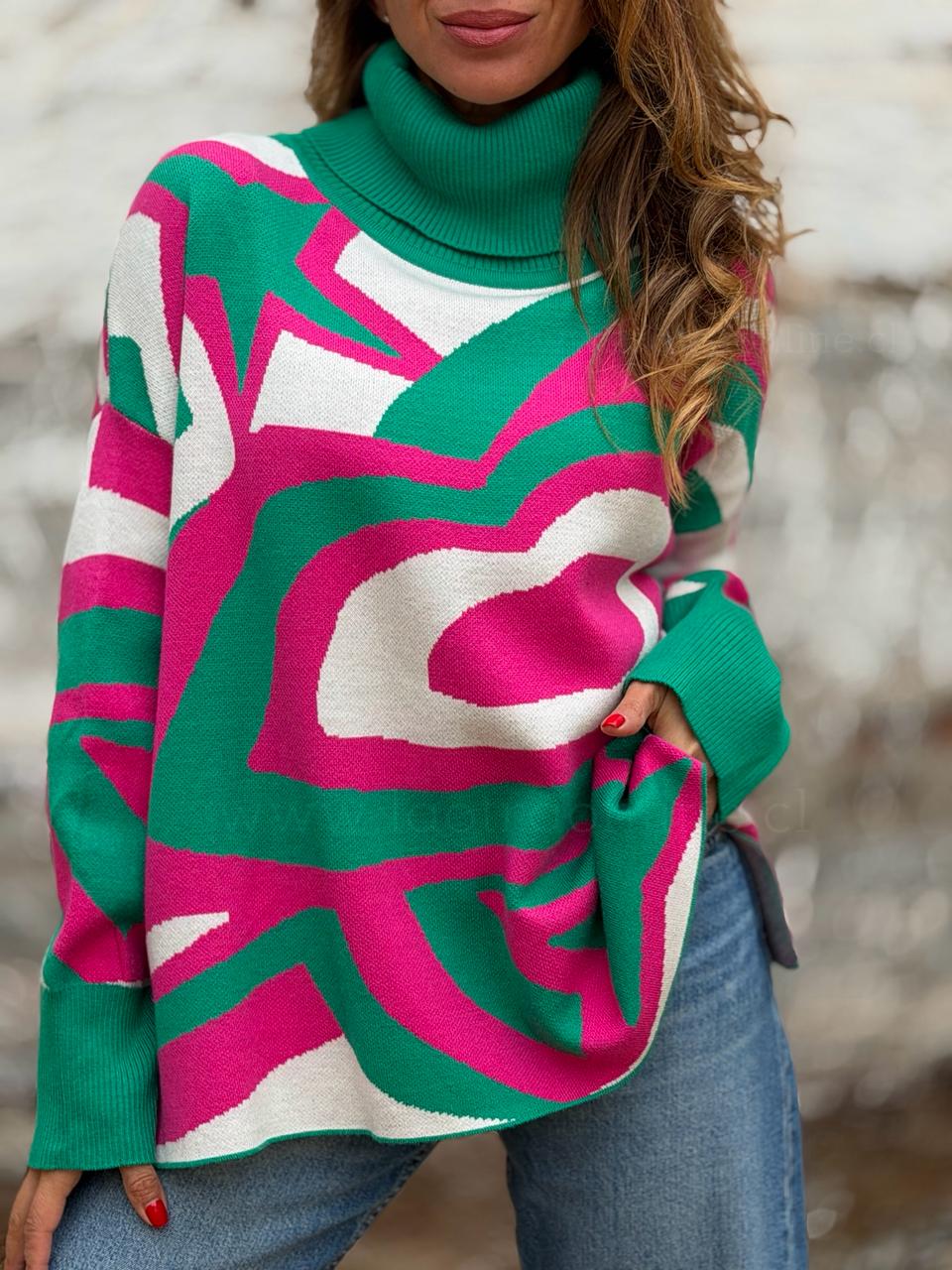 Sweater Beso verde