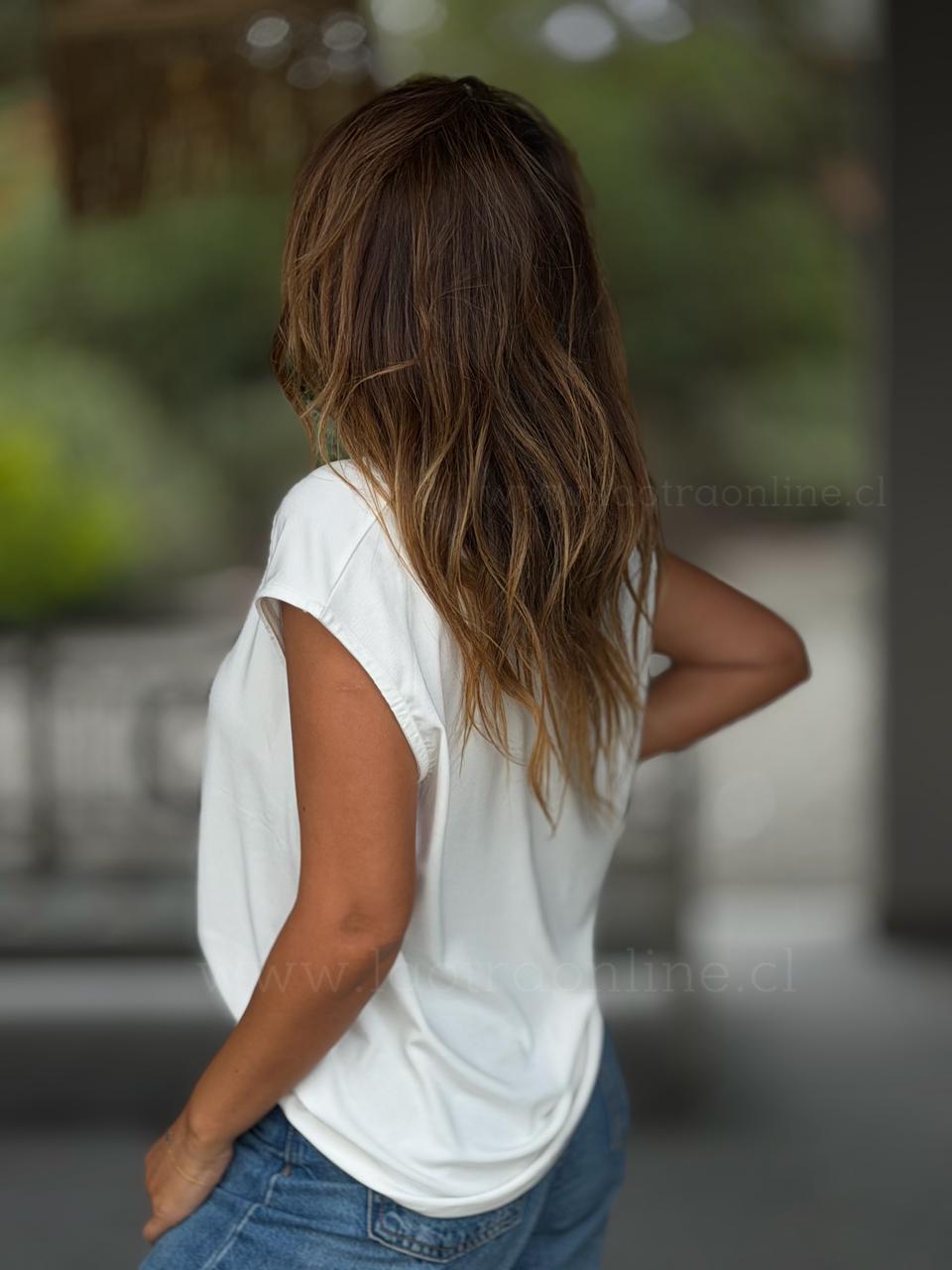 Polera Berlín blanco