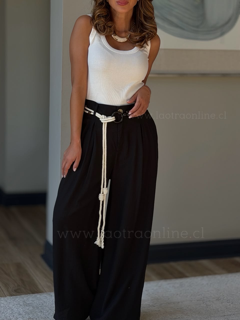 Pantalón Isla negro