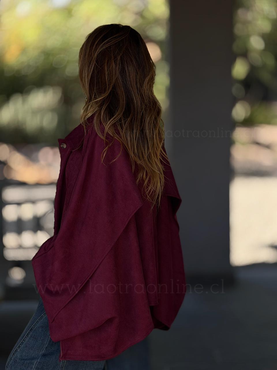 Capa Gamuza Italiana Cherry