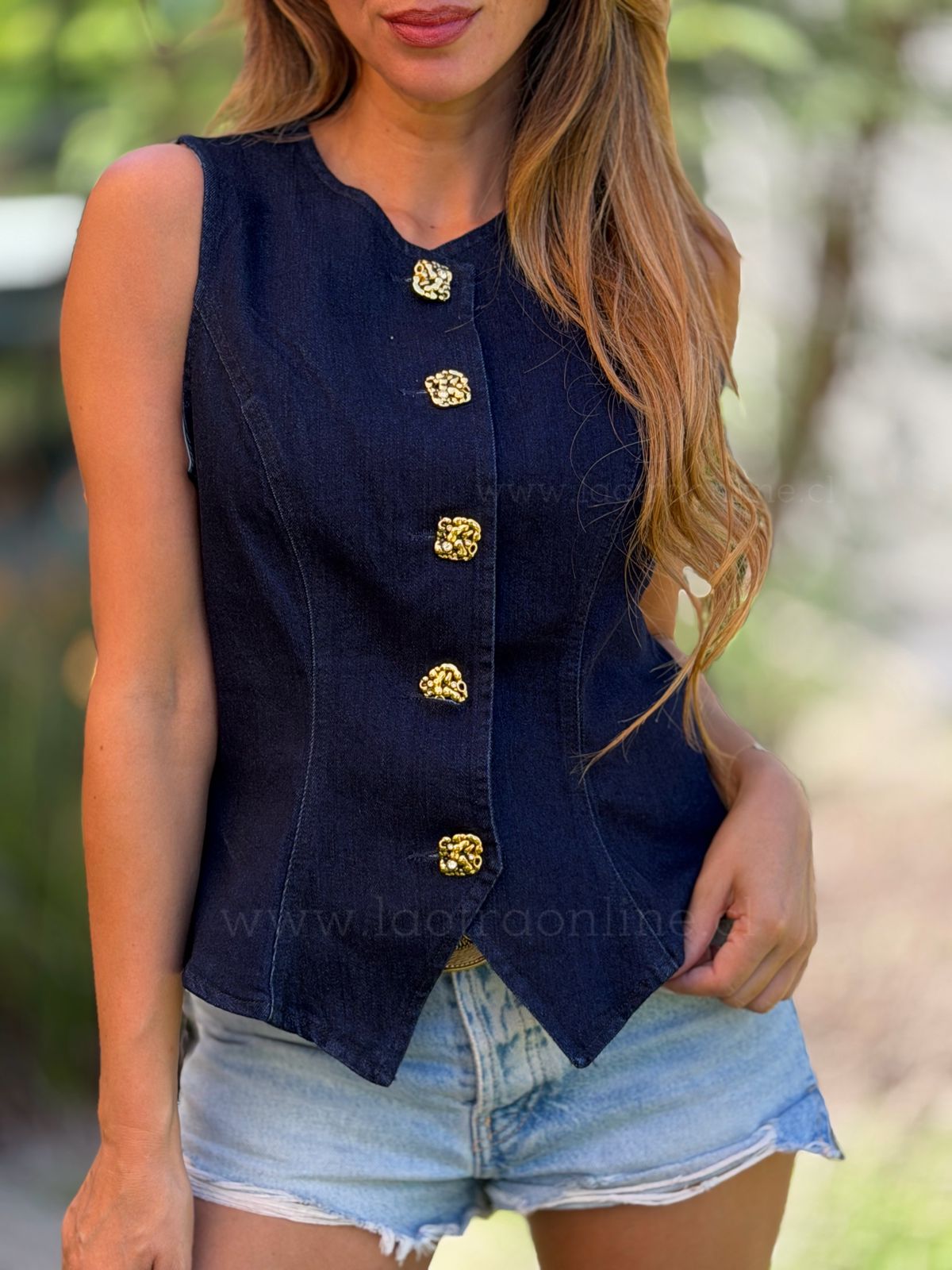 Gillette Isabella azul oscuro