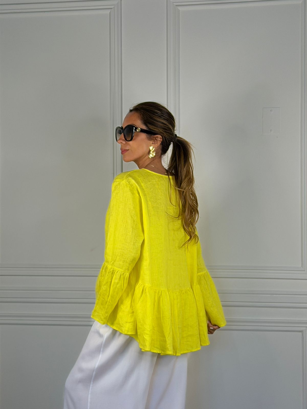 Blusón Cruzeiro amarillo