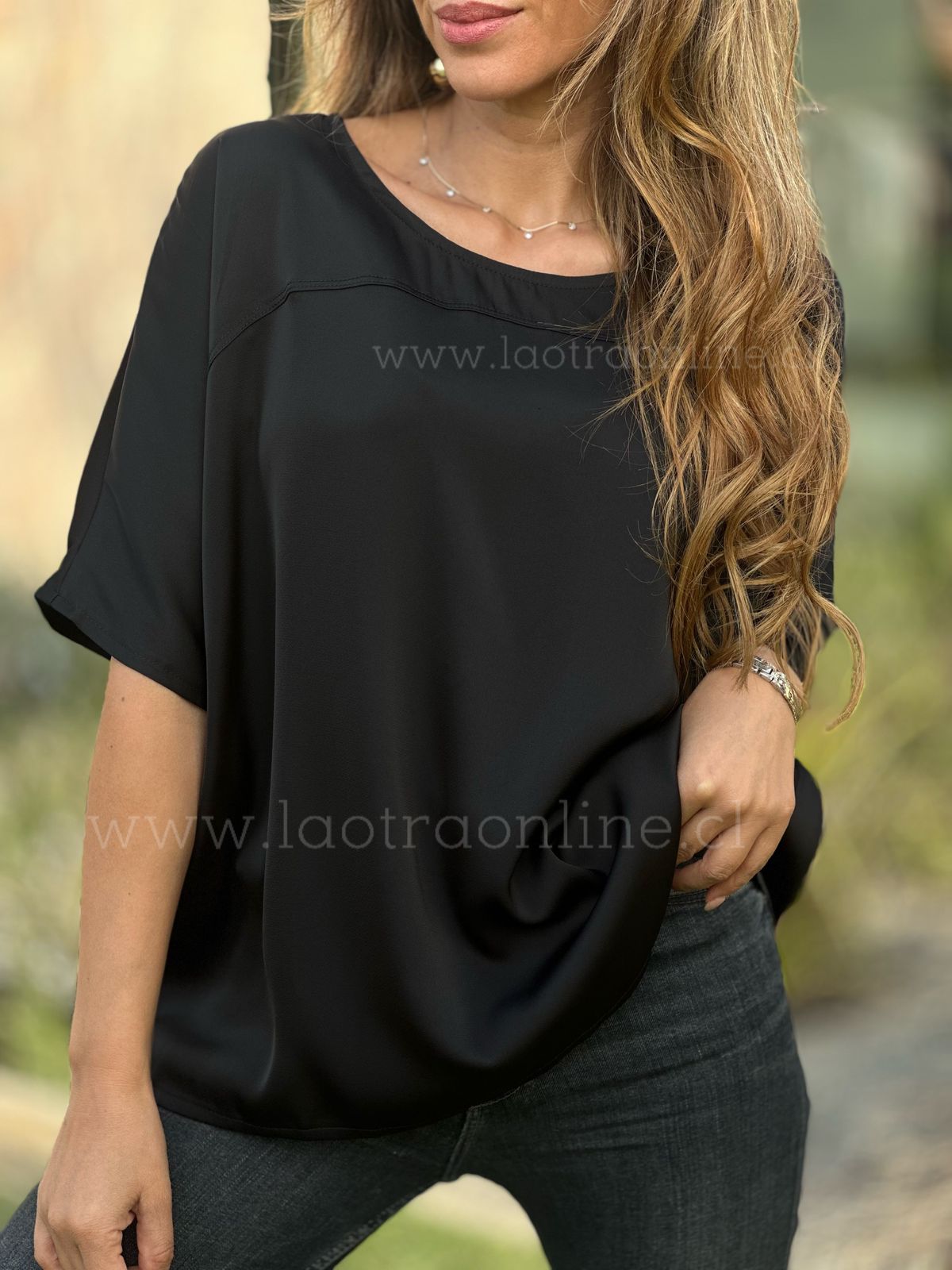 Polera Milano negro