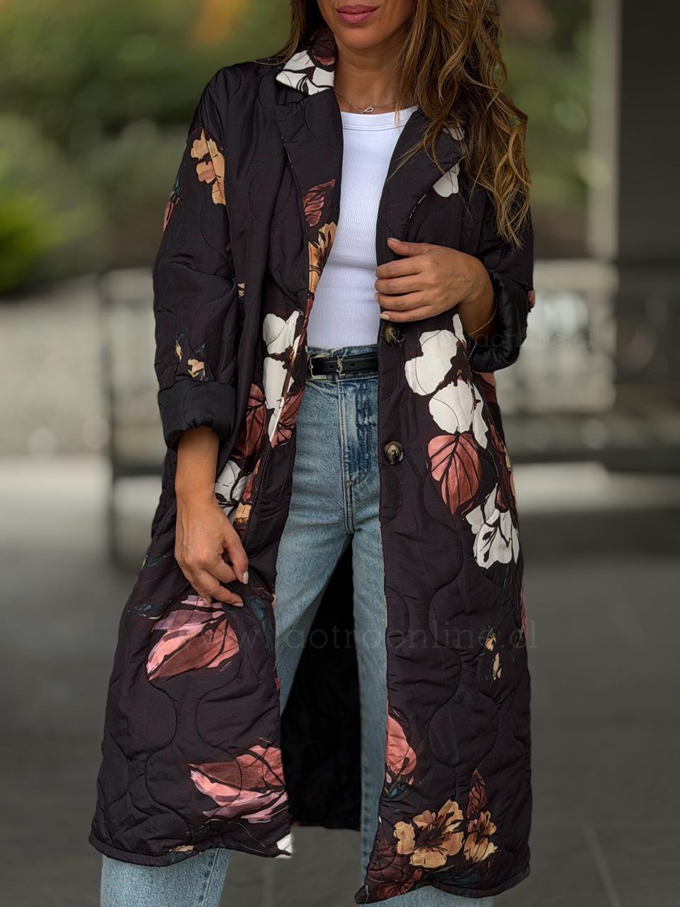 Parca Oversize negro/marengo