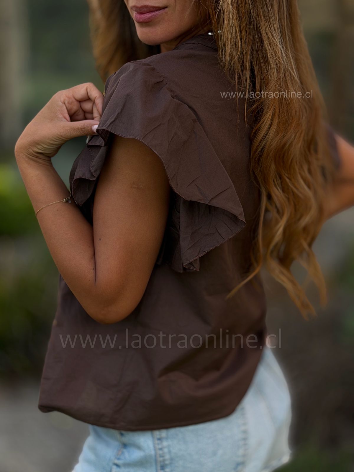 Blusa Encantadora choco