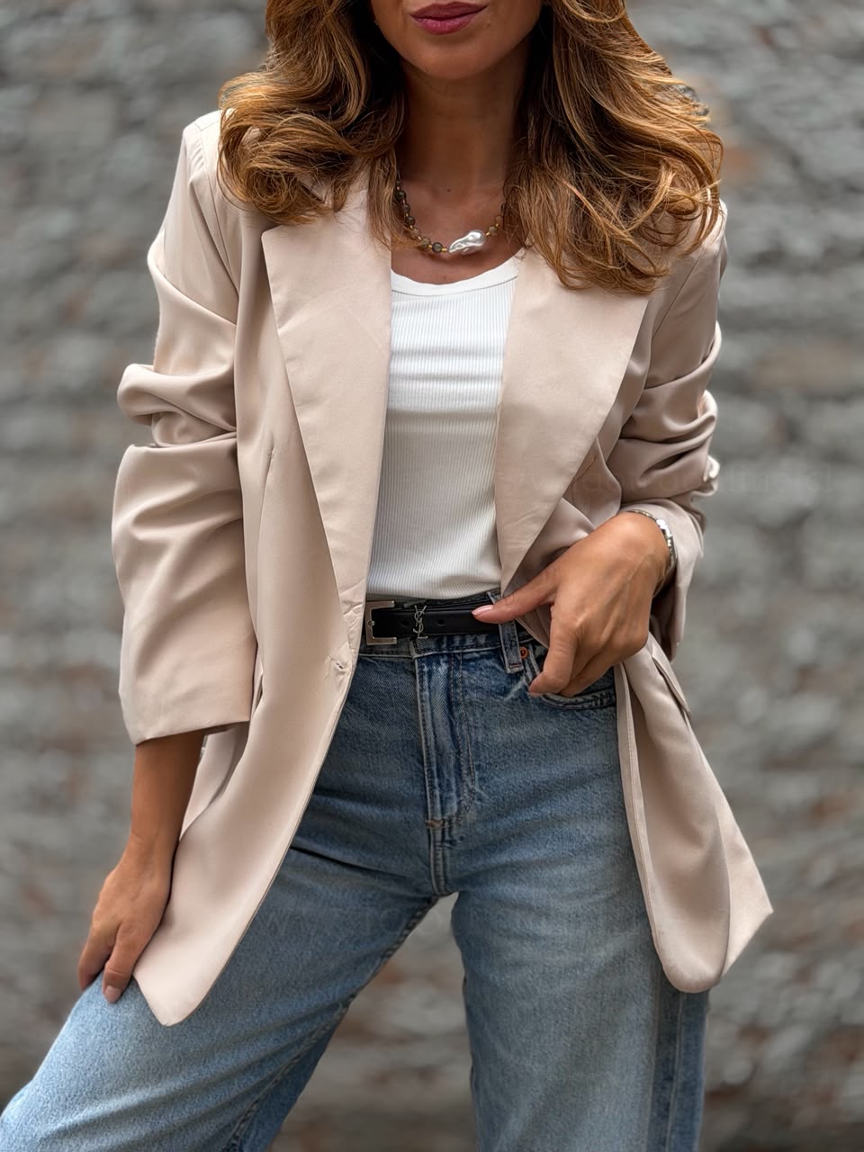 Blazer Praga beige
