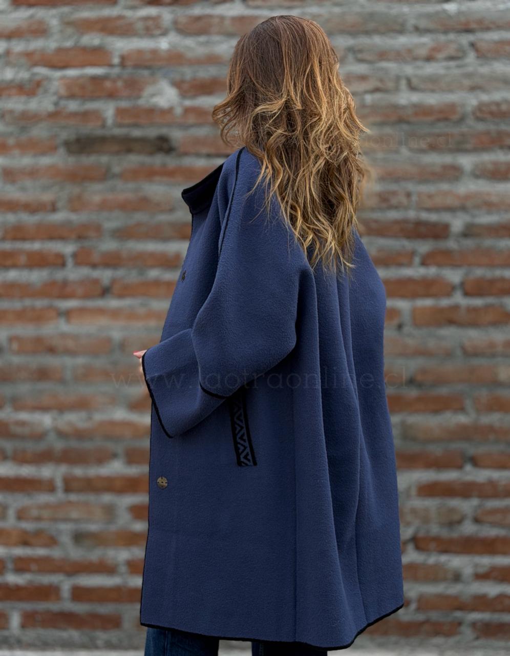 Abrigo Aura azul