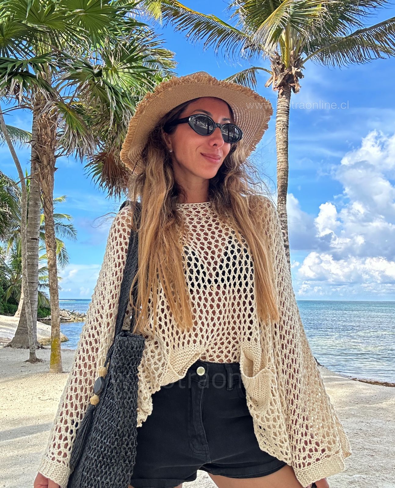 Short Punta Cana negro