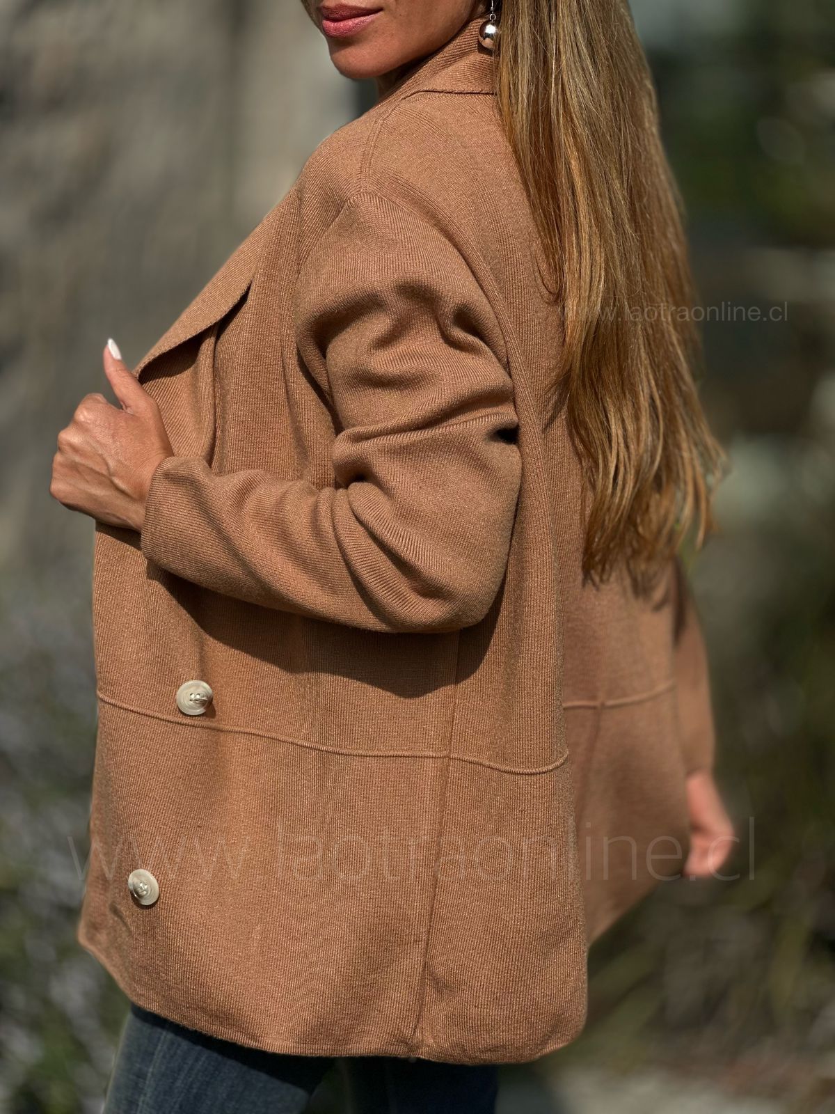Abrigo/Chaleco Avance camel