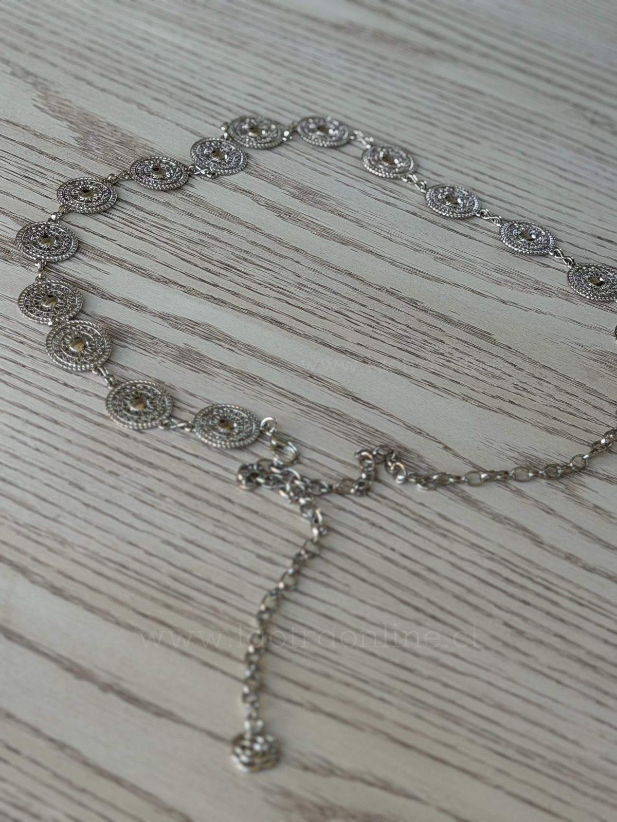 Cinturón Lina plata