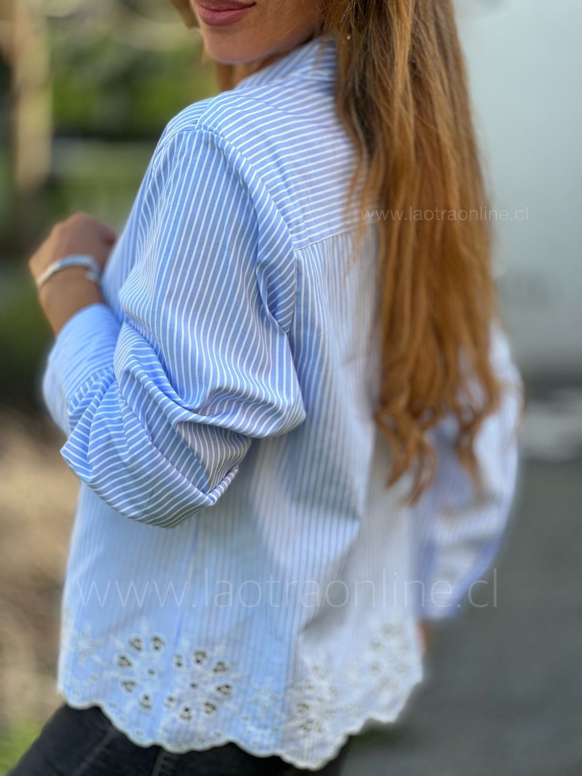 Blusa Leganés celeste