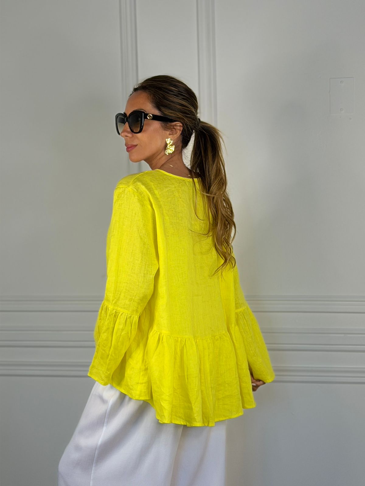 Blusón Cruzeiro amarillo