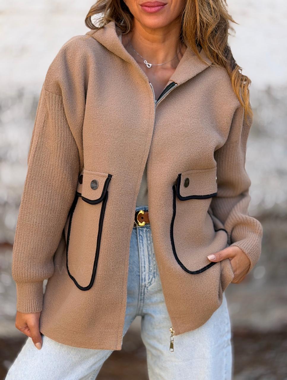 Abrigo Saint camel