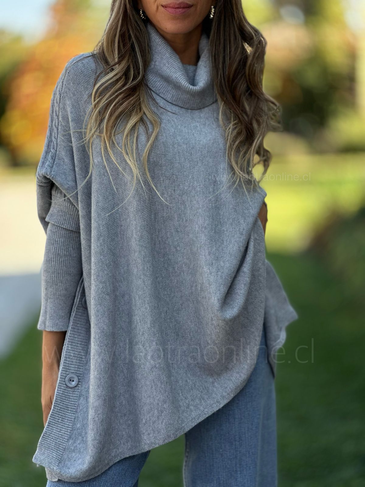 Oversize Magdalena gris
