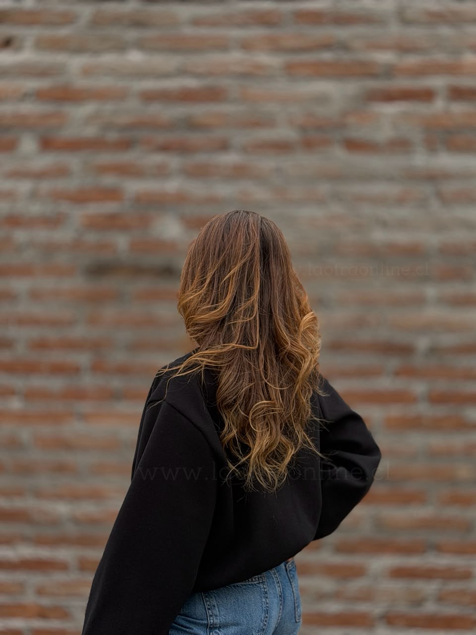 Chaqueta Globo paño forrado negro