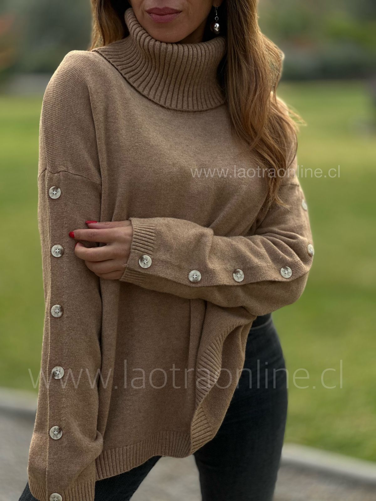 Sweater manga boton arena