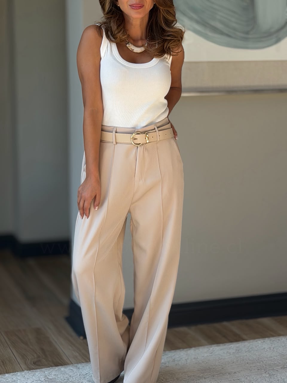 Pantalón Arizona beige