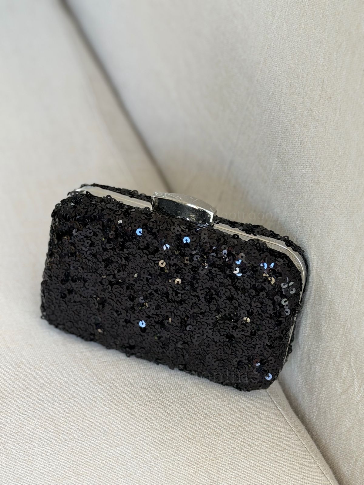 Cartera Lentejuelas negro