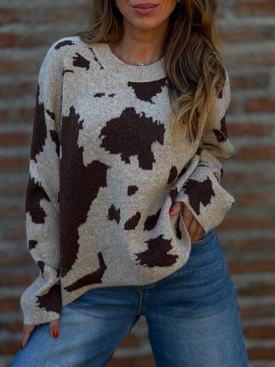 Sweater Cow moka