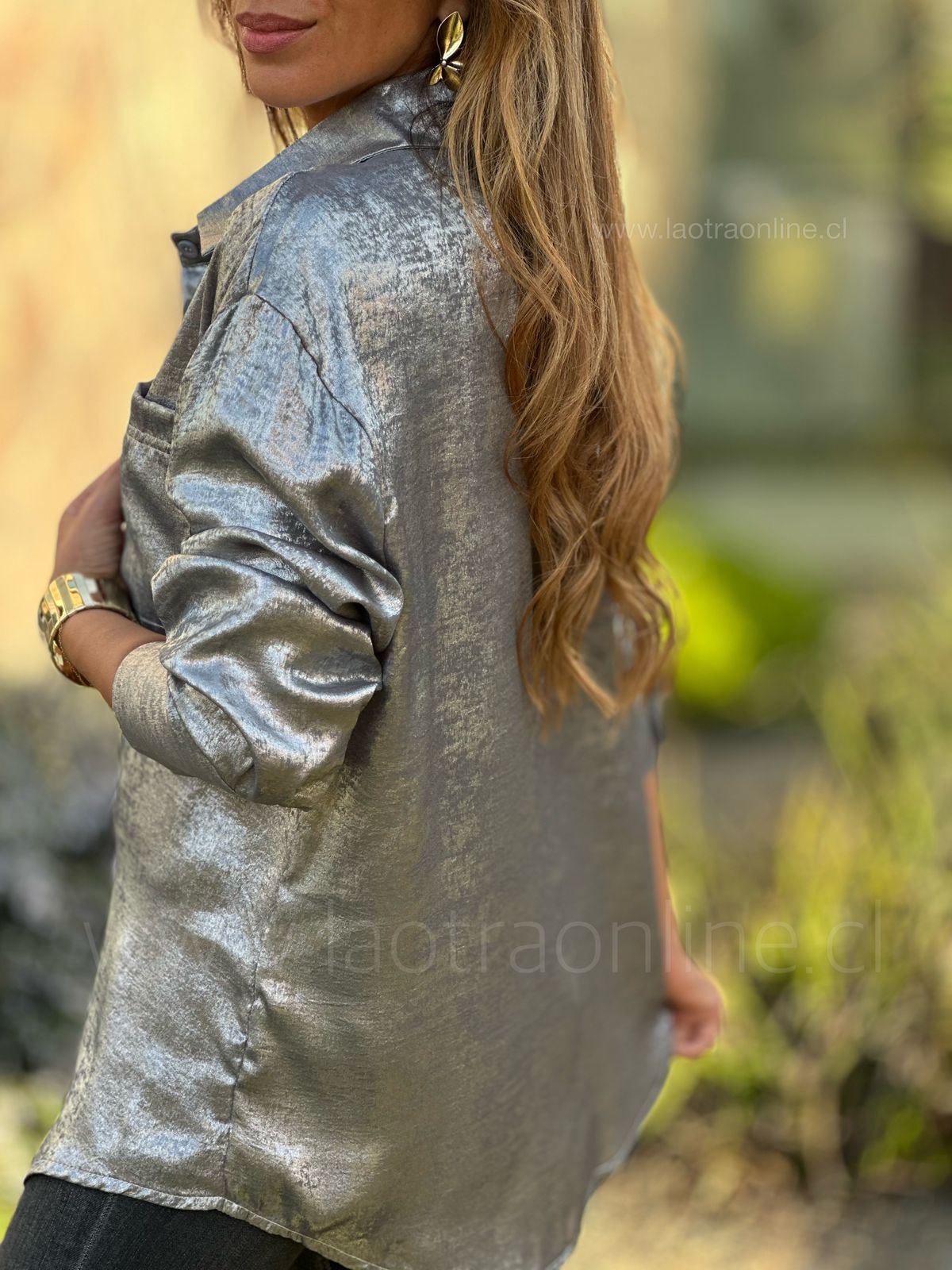Blusa las vegas plata