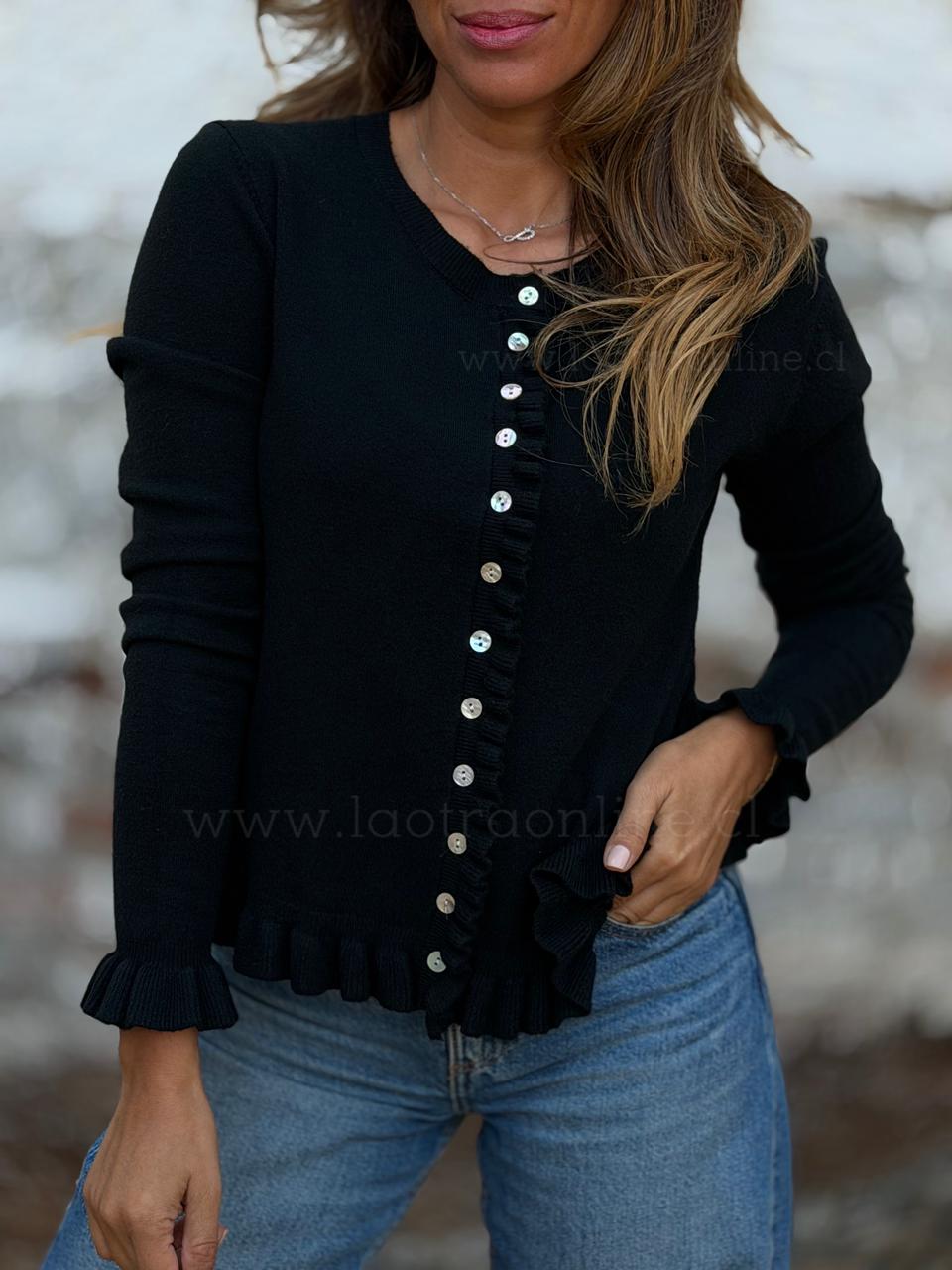 Chaleco Encanto negro