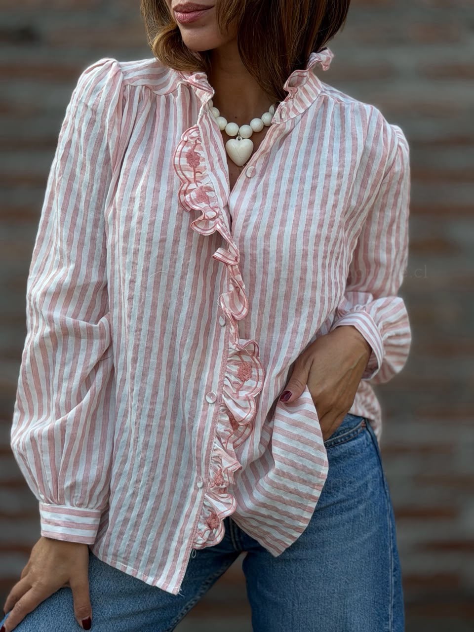 Blusa España rosa